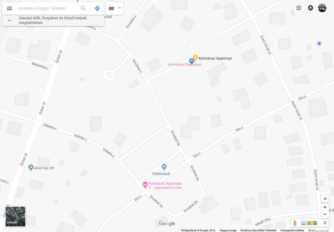 Kertvarosi Apartman Tiszaújváros 外观 照片
